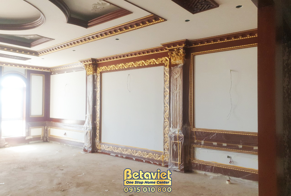 Phần thô Quá trình thi công nhà biệt thự cổ điển 7 tầng 1340m2 tại Thanh Hóa – TC20018