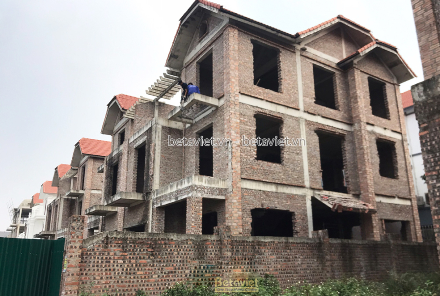 Thi công biệt thự TC21150, giai đoạn thi công phần thô – mặt ngoài công trình (15)