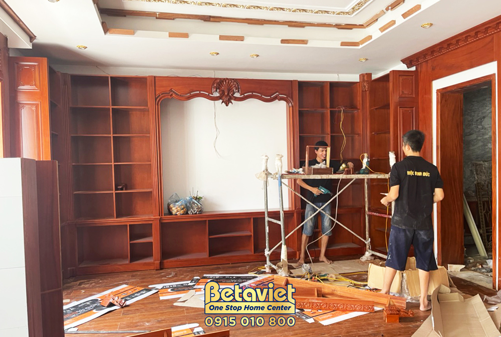 Phần thô Quá trình thi công nhà biệt thự cổ điển 7 tầng 1340m2 tại Thanh Hóa – TC20018