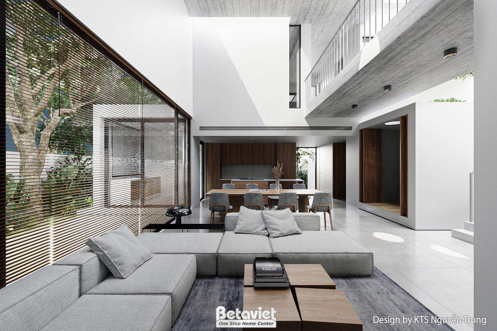 Thiết kế biệt thự 2 tầng Minimalism 500m2 tại Hải Phòng KT24603