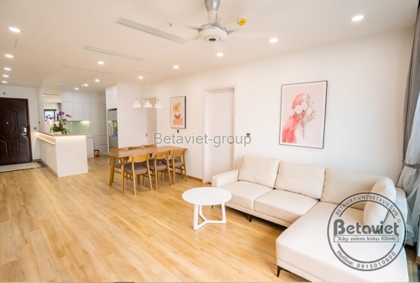 Thi công nội thất chung cư hiện đại Gold Tower – TC20487