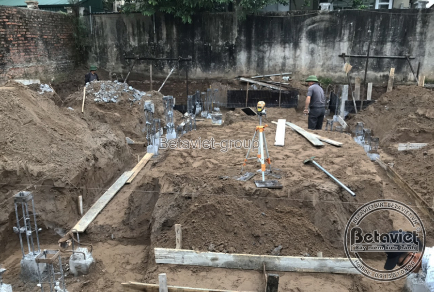 Thi công biệt thự 4 tầng tân cổ điển TC20166, giai đoạn thi công phần thô – mặt ngoài công trình (7)