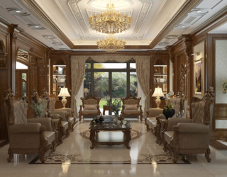 Thiết kế nội thất tân cổ điển KĐT Vinhomes Thanh Hóa NT20068
