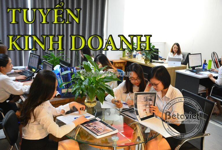 Tuyển dụng nhân viên kinh doanh tháng 7 năm 2020