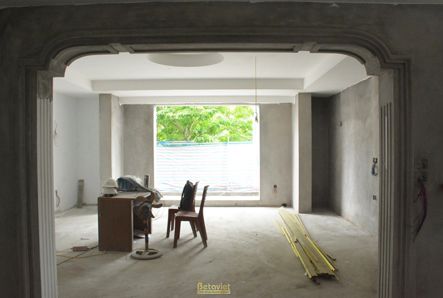 Thi công biệt thự 3 tầng hiện đại TC24908, giai đoạn thi công phần thô – kết cấu phần thô (7)