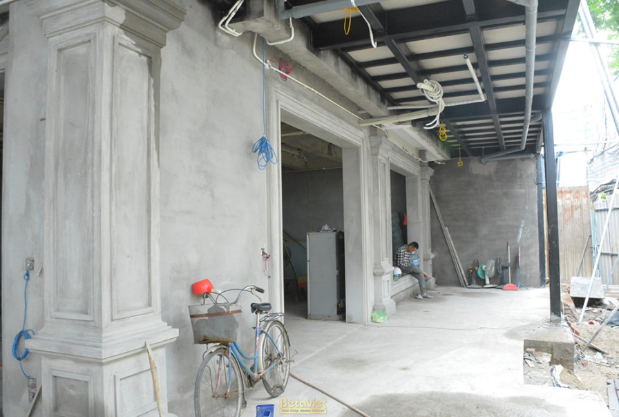 Thi công biệt thự 3 tầng hiện đại TC24908, giai đoạn thi công phần thô – kết cấu phần thô (3)