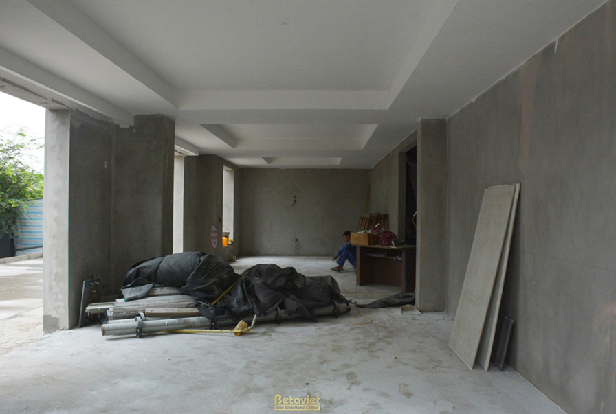 Thi công biệt thự 3 tầng hiện đại TC24908, giai đoạn thi công phần thô – kết cấu phần thô (5)