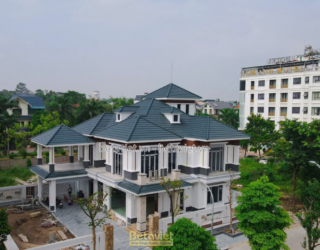 Thi công và hoàn thiện biệt thự sân vườn 2 tầng tại Bắc Giang – TC22205