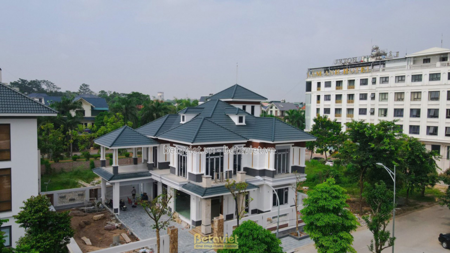 Thi công và hoàn thiện biệt thự sân vườn 2 tầng tại Bắc Giang – TC22205