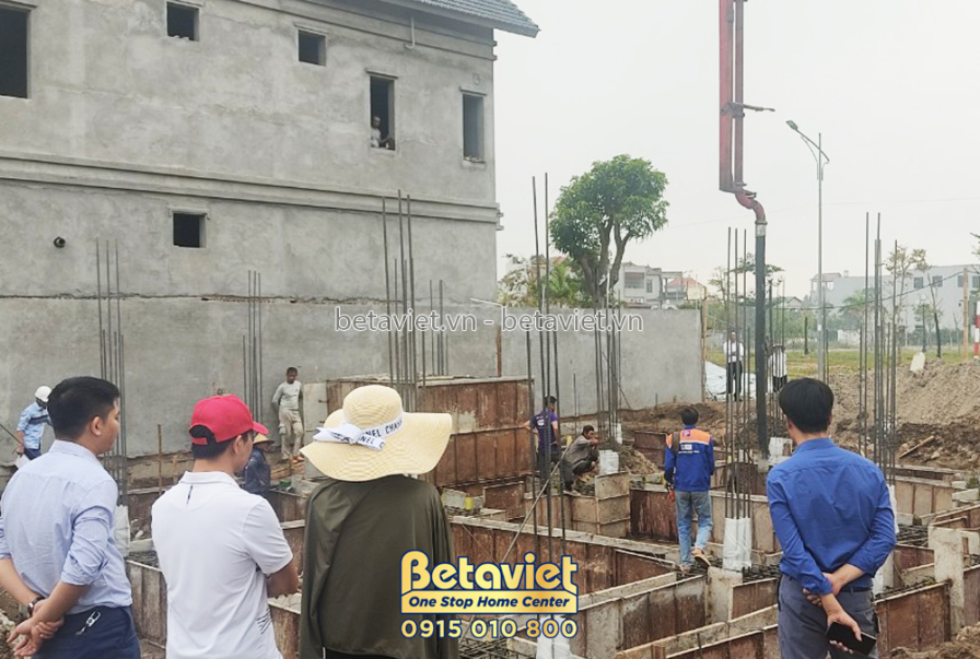Thi công biệt thự 3 tầng hiện đại TC22156, giai đoạn thi công phần thô – kết cấu phần thô (7)