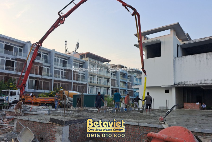 Thi công biệt thự 3 tầng hiện đại TC22049, giai đoạn thi công phần thô – kết cấu phần thô (18)