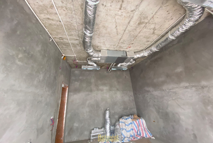 Thi công biệt thự 3 tầng TC23036, giai đoạn thi công phần thô – kết cấu phần thô
