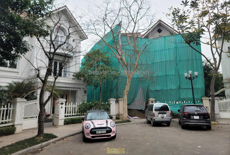 Thi công biệt thự 3 tầng TC23036, giai đoạn thi công phần thô – mặt ngoài công trình (5)