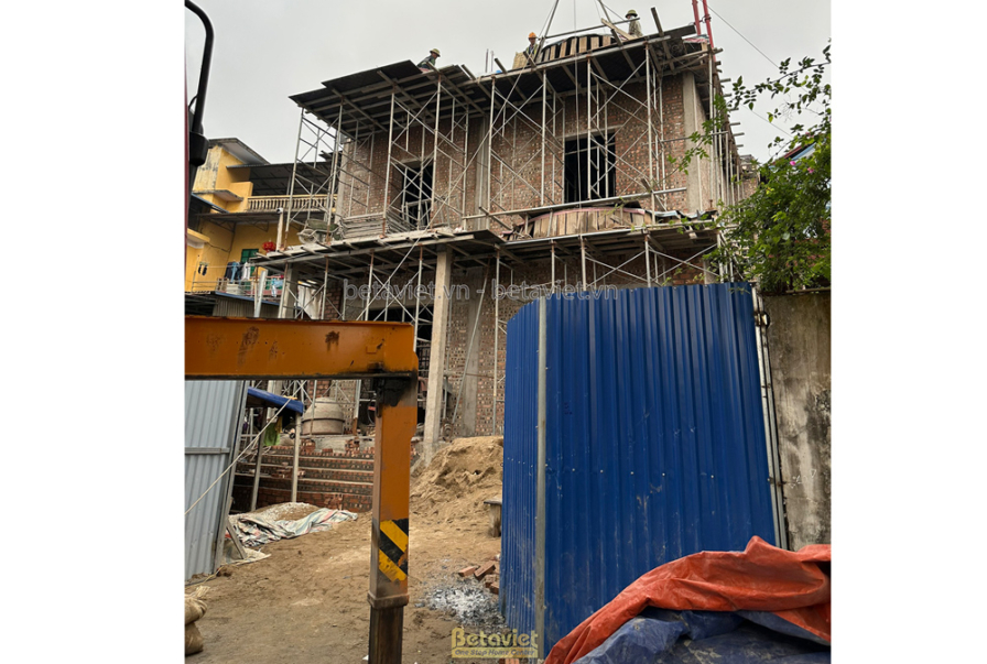 Thi công biệt thự 3 tầng tân cổ điển TC23101, giai đoạn thi công phần thô – kết cấu phần thô (8)