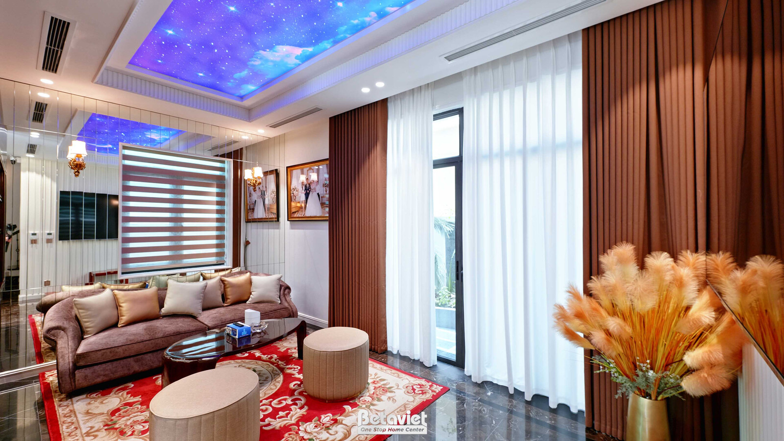 Thi công biệt thự TC5003639, giai đoạn hoàn thành – phòng khách (10)