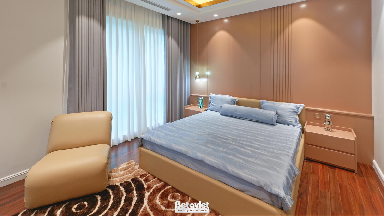 Thi công biệt thự TC5003639, giai đoạn hoàn thành – phòng ngủ (6)