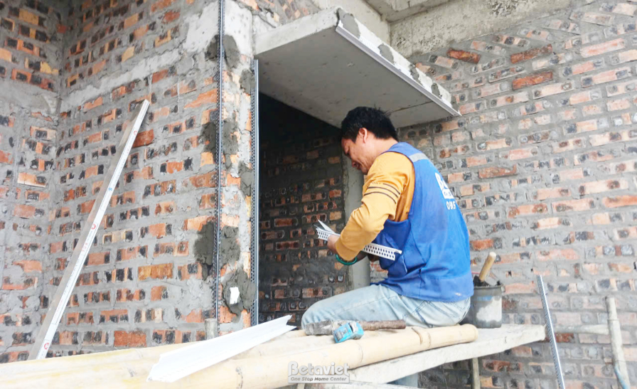 Thi công biệt thự 4 tầng hiện đại TC24063, giai đoạn thi công phần thô – ảnh thi công thực tế (13)