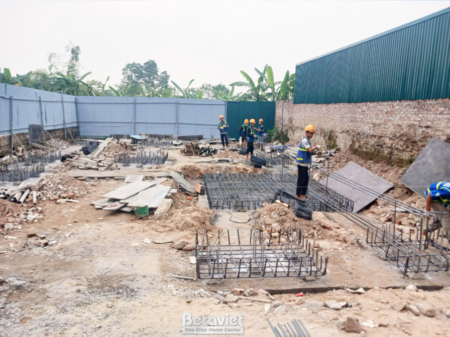 Thi công biệt thự 4 tầng hiện đại TC24063, giai đoạn thi công phần thô – kết cấu phần thô (21)