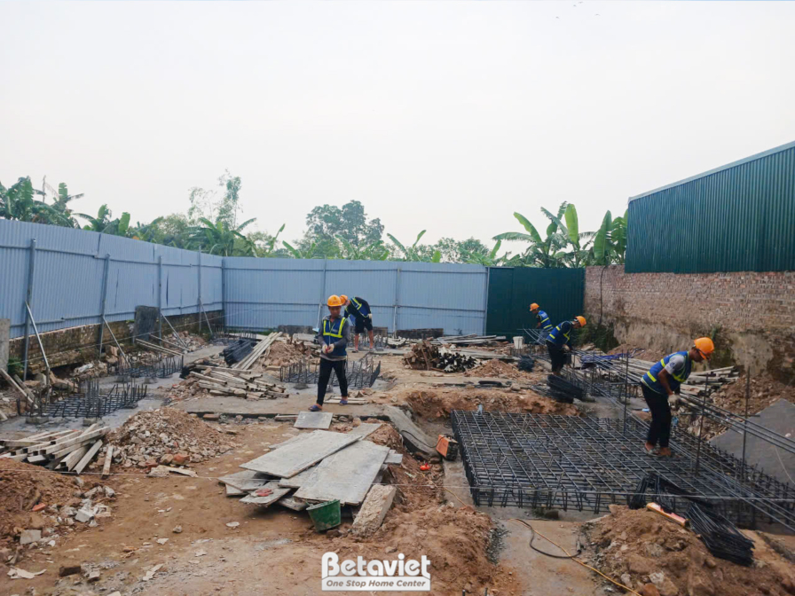Thi công biệt thự 4 tầng hiện đại TC24063, giai đoạn thi công phần thô – kết cấu phần thô (27)