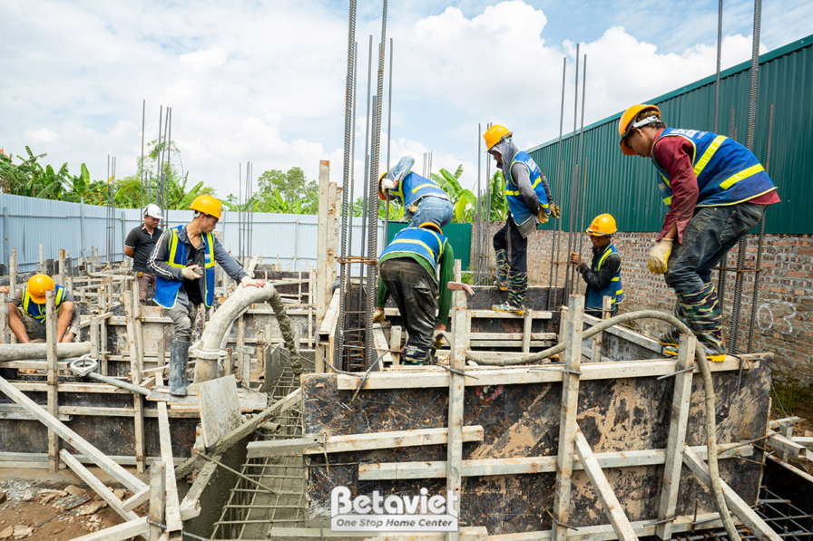 Thi công biệt thự 4 tầng hiện đại TC24063, giai đoạn thi công phần thô – kết cấu phần thô (23)