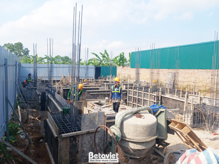 Thi công biệt thự 4 tầng hiện đại TC24063, giai đoạn thi công phần thô – kết cấu phần thô (17)