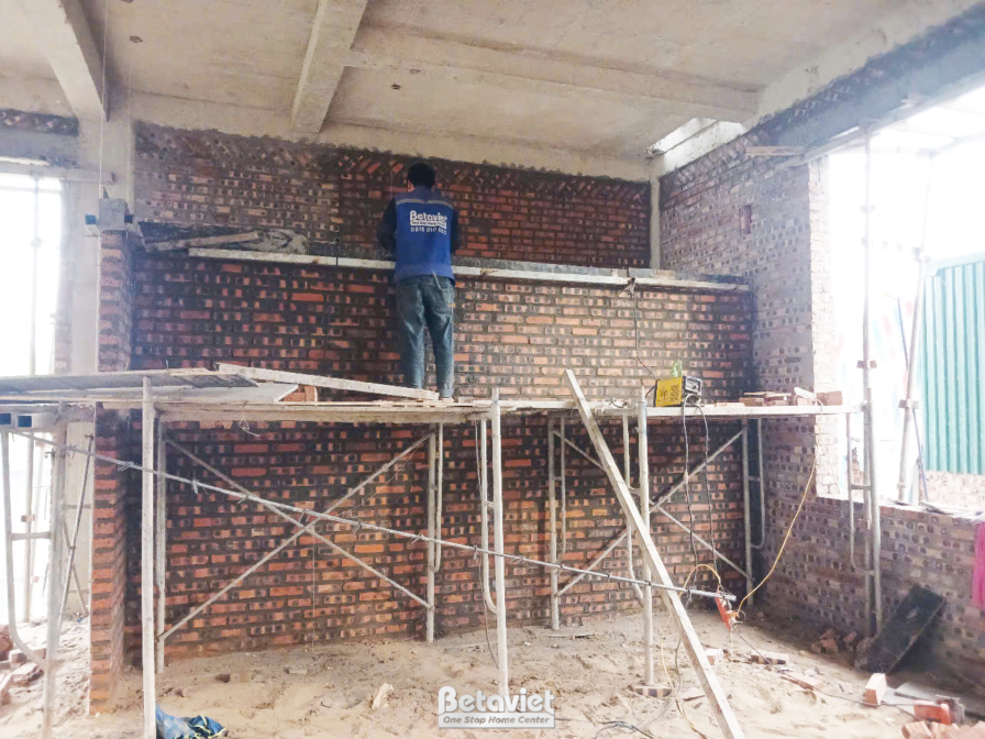 Thi công biệt thự 4 tầng hiện đại TC24063, giai đoạn thi công phần thô – ảnh thi công thực tế (21)