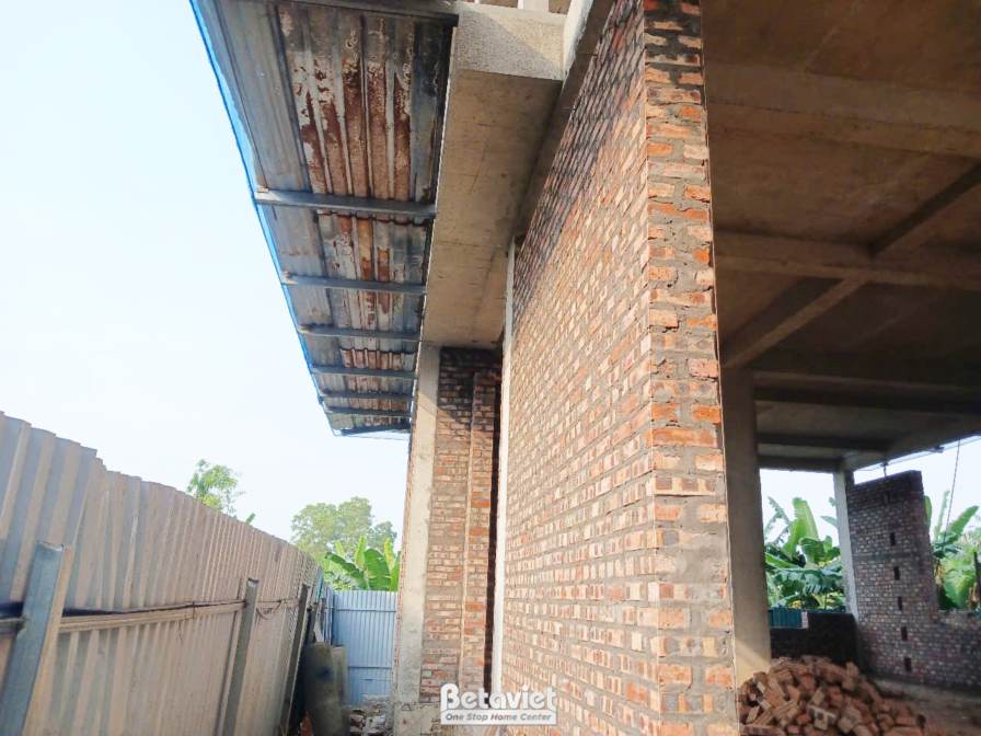 Thi công biệt thự 4 tầng hiện đại TC24063, giai đoạn thi công phần thô – mặt ngoài công trình (17)