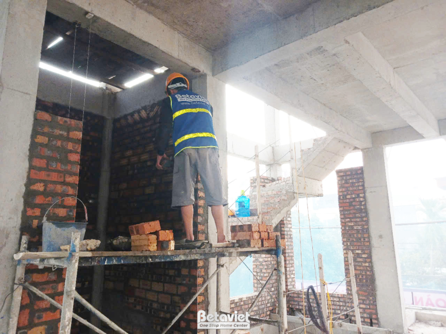 Thi công biệt thự 4 tầng hiện đại TC24063, giai đoạn thi công phần thô – kết cấu phần thô (14)