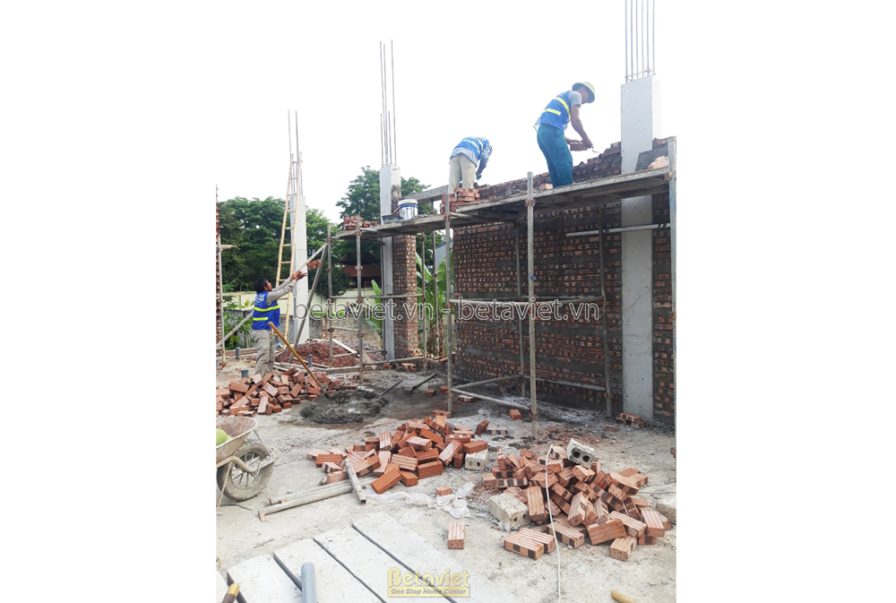 Thi công dinh thự tân cổ điển TC23082, giai đoạn thi công phần thô – kết cấu phần thô (26)
