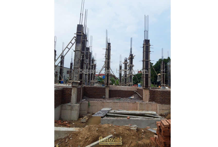 Thi công dinh thự tân cổ điển TC23082, giai đoạn thi công phần thô – kết cấu phần thô (25)