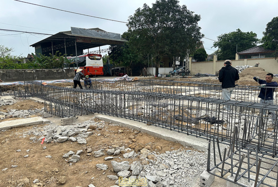Thi công dinh thự tân cổ điển TC23082, giai đoạn thi công phần thô – kết cấu phần thô (31)