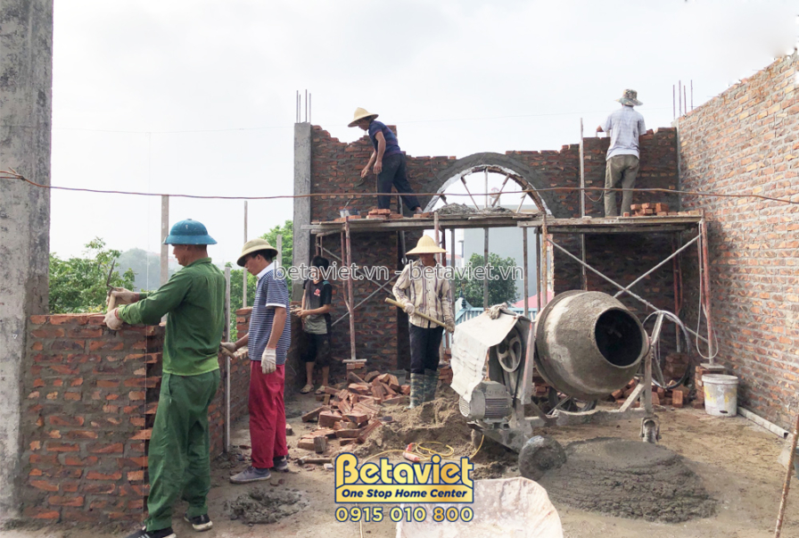 Thi công biệt thự 3 tầng TC21153, giai đoạn thi công phần thô – kết cấu phần thô (6)