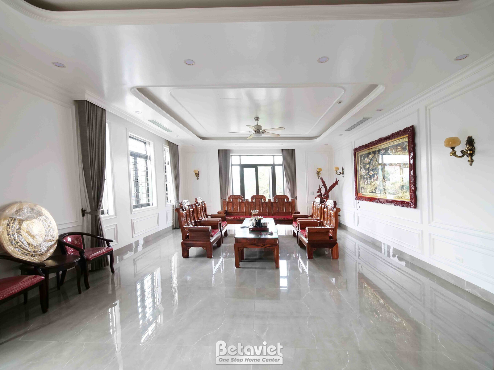 Thi công biệt thự TC21212, giai đoạn hoàn thành – mặt ngoài công trình (6)