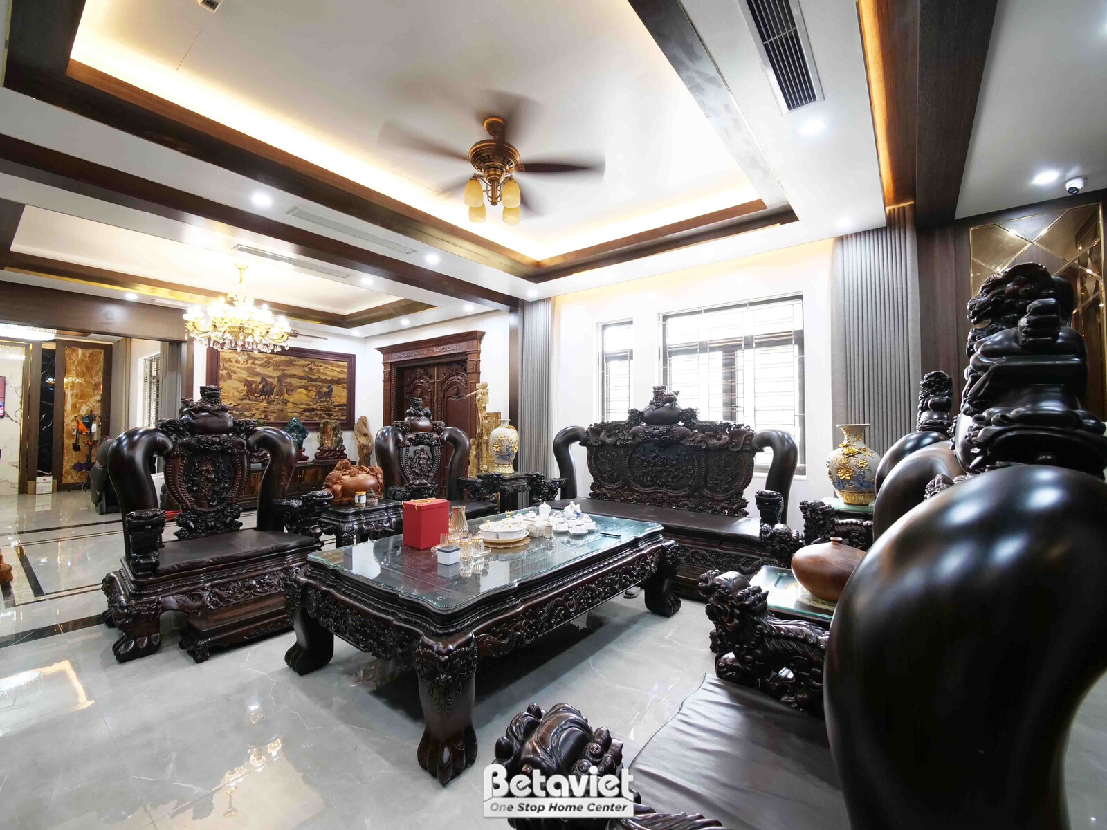 Thi công biệt thự TC21212, giai đoạn hoàn thành – mặt ngoài công trình (2)