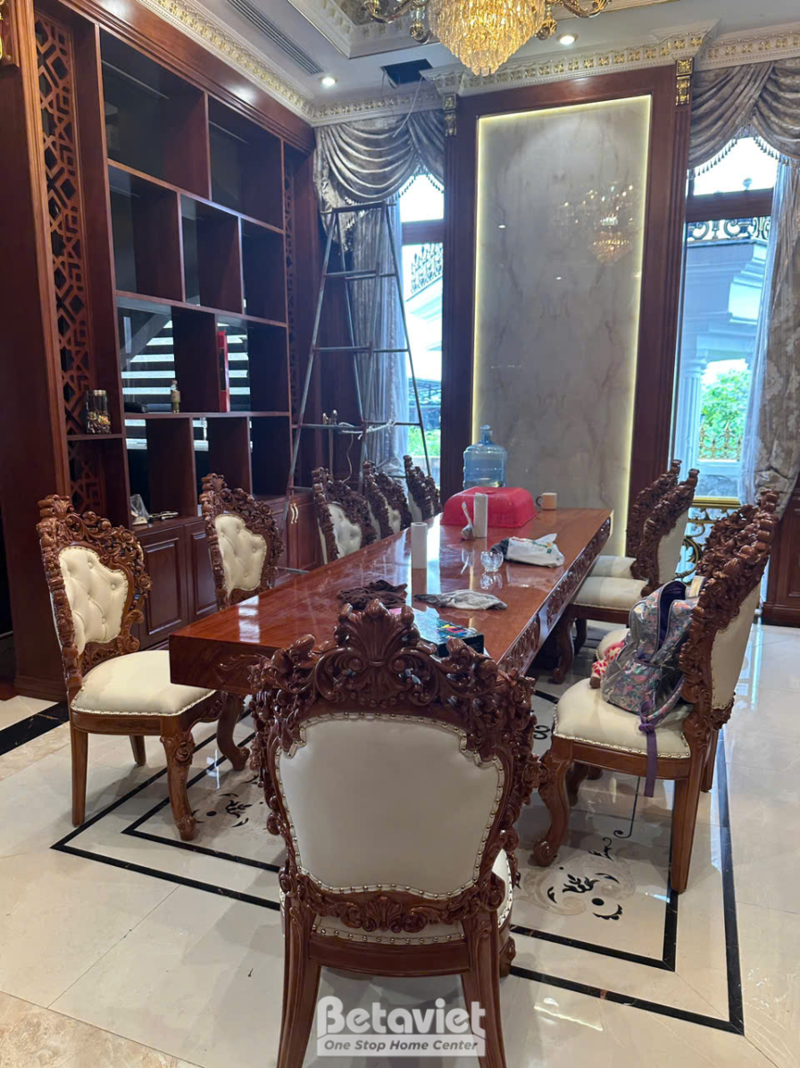 Thi công biệt thự 4 tầng TC22099, giai đoạn hoàn thành – hành lang