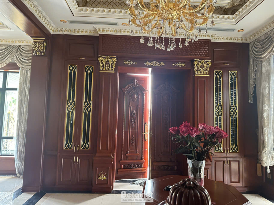 Thi công biệt thự 4 tầng TC22099, giai đoạn hoàn thành – phòng khách (6)