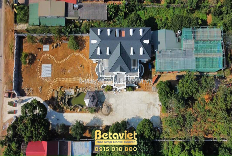 Thi công biệt thự TC21110, giai đoạn thi công nội thất – mặt ngoài công trình (4)