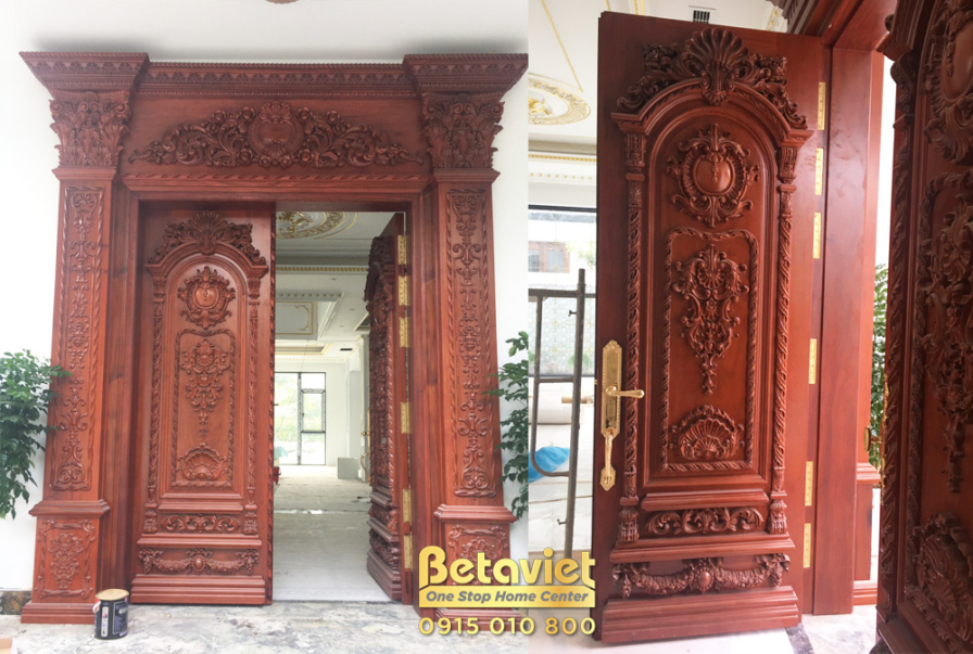 Thi công biệt thự 3 tầng tân cổ điển TC21093, giai đoạn lắp đặt hoàn thiện – ảnh thi công thực tế (7)