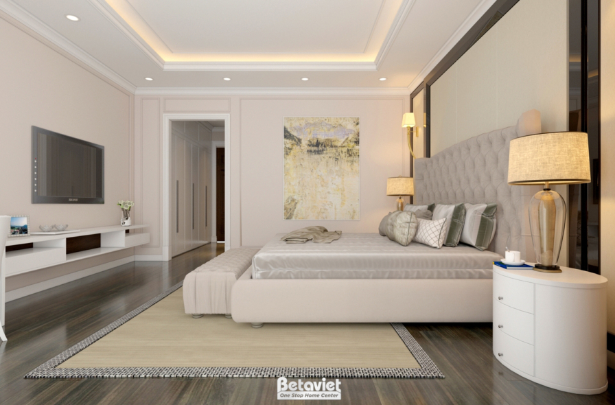Nội thất phòng ngủ biệt thự Art Deco NT18109 – góc nhìn 8