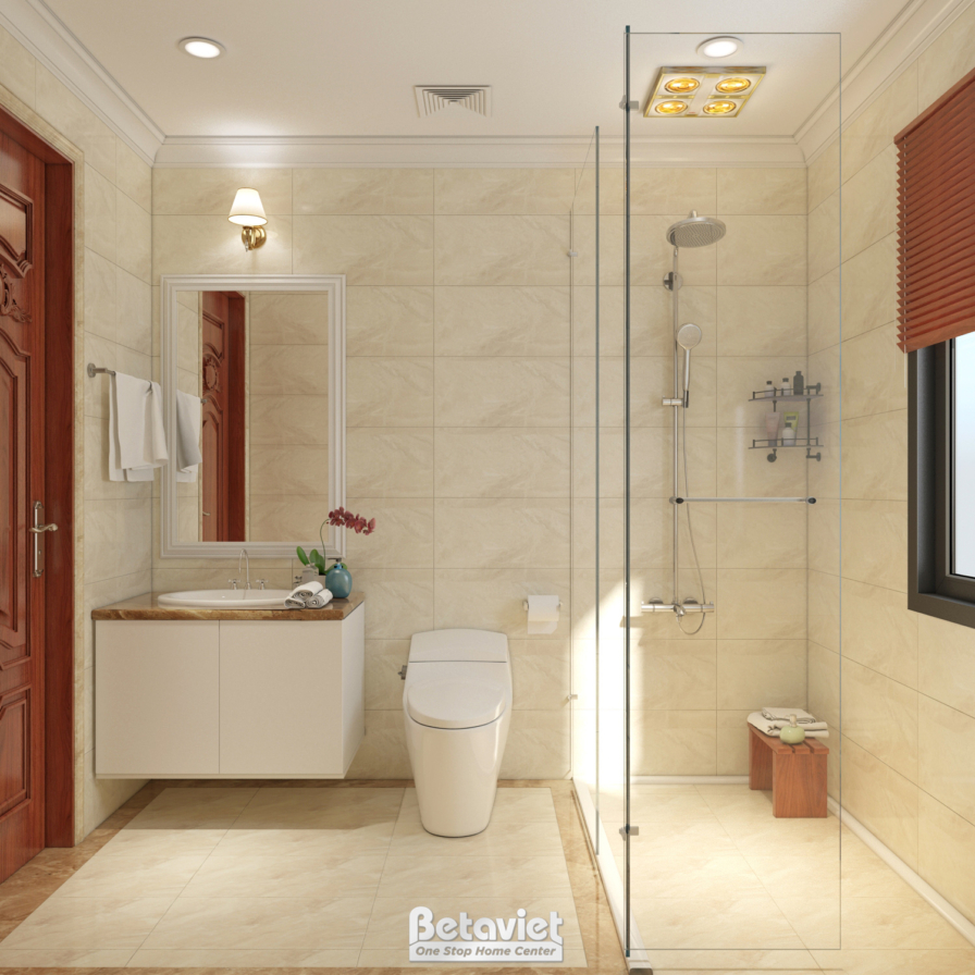 Nội thất phòng tắm biệt thự Art Deco NT18109 – góc nhìn 7