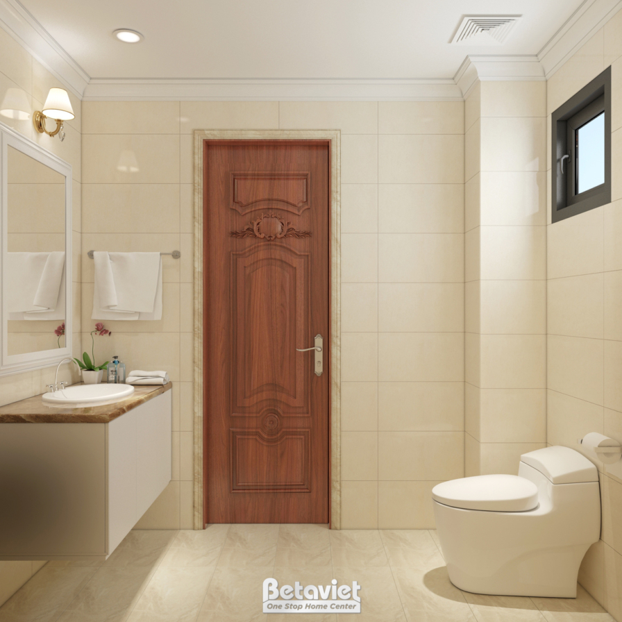 Nội thất phòng tắm biệt thự Art Deco NT18109 – góc nhìn tổng thể