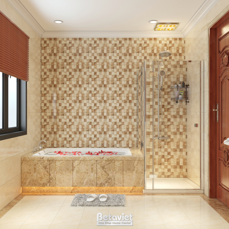 Nội thất phòng tắm biệt thự Art Deco NT18109 – góc nhìn 4