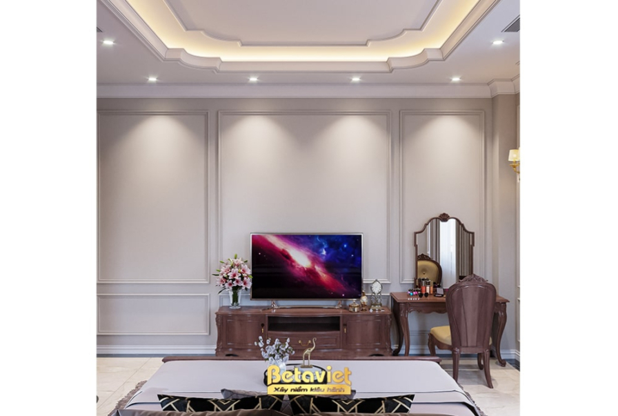 Nội thất phòng ngủ biệt thự tân cổ điển NT21102A – góc nhìn 10