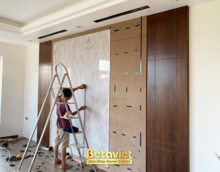 Thi công xây dựng dự án nhà phố 4 tầng tân cổ điển tại Bắc Ninh – TC22417