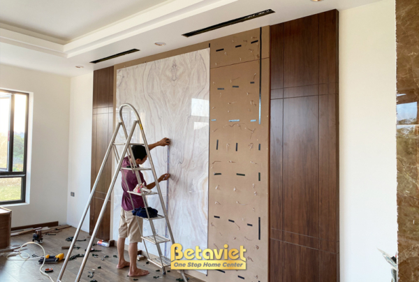 Thi công xây dựng dự án nhà phố 4 tầng tân cổ điển tại Bắc Ninh – TC22417