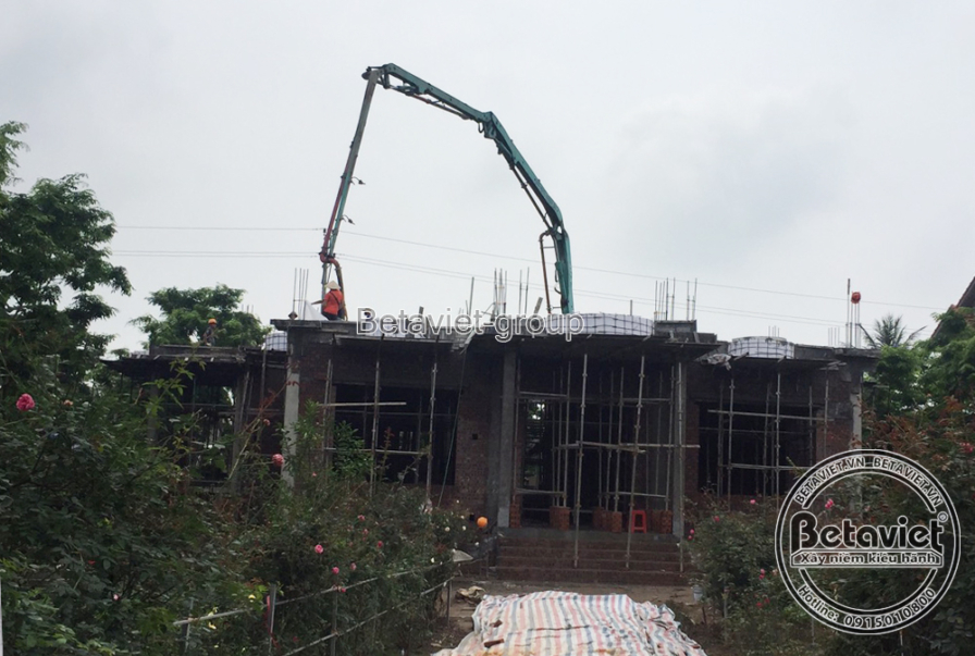 Thi công biệt thự 3 tầng tân cổ điển TC21006, giai đoạn thi công phần thô – mặt ngoài công trình (10)