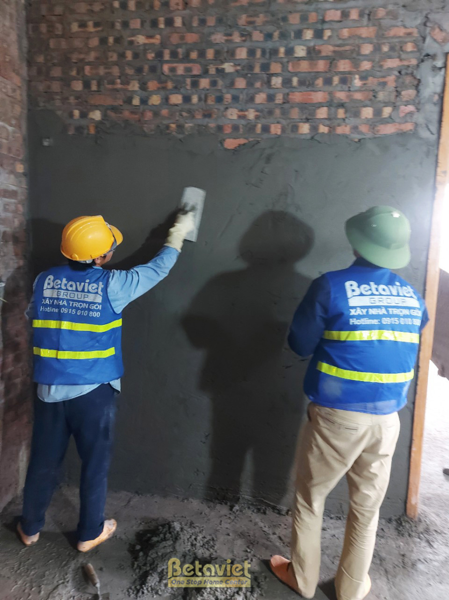 Thi công biệt thự 3 tầng tân cổ điển TC23101, giai đoạn thi công phần thô – kết cấu phần thô (17)