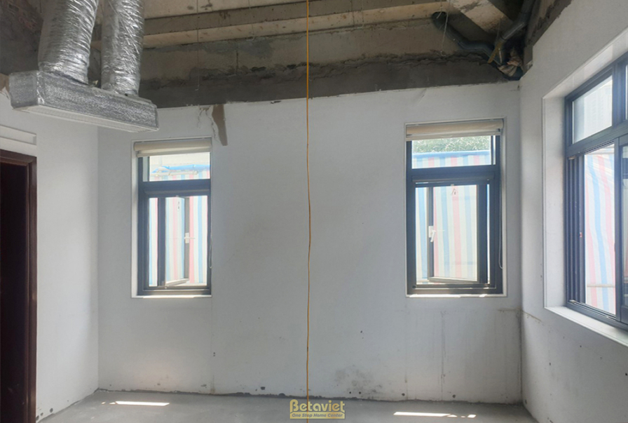 Thi công biệt thự 3 tầng TC23093, giai đoạn thi công phần thô – kết cấu phần thô