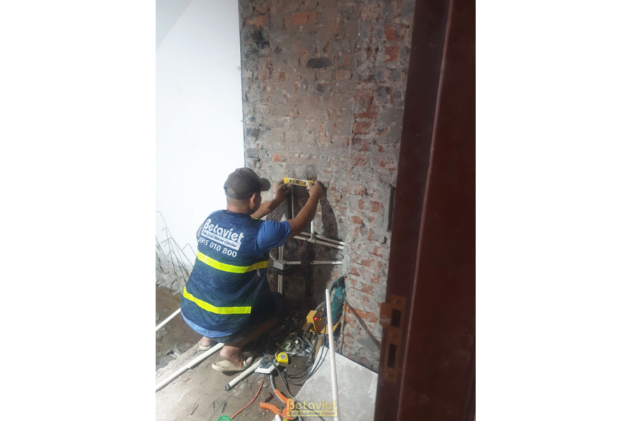 Thi công biệt thự 3 tầng TC23093, giai đoạn thi công phần thô – kết cấu phần thô (6)