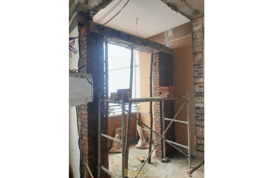Thi công biệt thự 3 tầng TC23093, giai đoạn thi công phần thô – kết cấu phần thô (4)